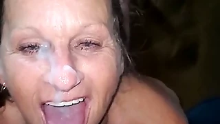 Watch Leslie take loads of cum and cum hard on Daddy',s big cock in her 1st ever cum compilation video! Expose this married whore!!!